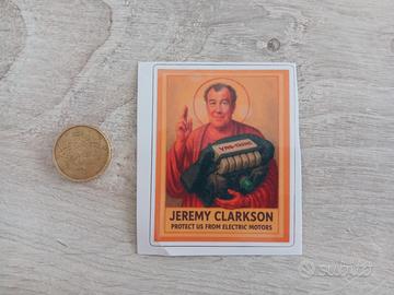 Adesivo stickers auto TOP GEAR Jeremy Clarkson