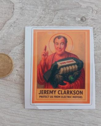 Adesivo stickers auto TOP GEAR Jeremy Clarkson