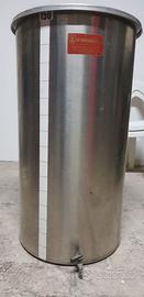 Contenitore in acciaio per vino 150l