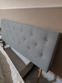 testata letto con rete matrimoniale