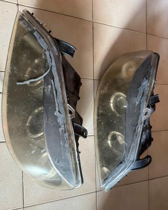 Fari anteriori Opel Astra G SW tuning angel eyes