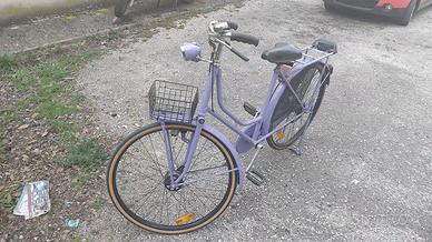 bici vintage  da donna con freni a. tamburo