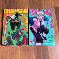 Chainsaw man volumi 1 e 2