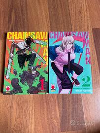 Chainsaw man volumi 1 e 2