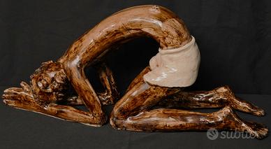 Scultura Africano ceramica vietrese