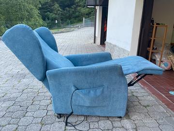 Poltrona reclinabile automatica - seduta 50x50cm