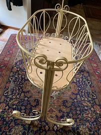 Culla in ferro battuto