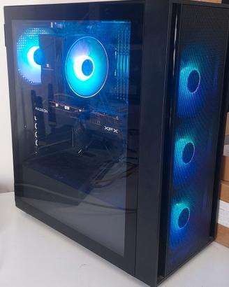 PC gaming 12400f radeon rx 6600 xt 32gb nvme 512gb