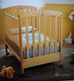 Lettino bambini Pali Tommy legno con cassetto