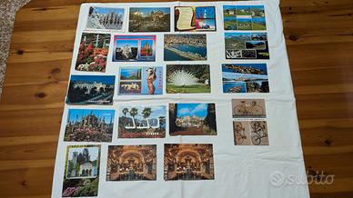 CARTOLINE POSTALI VINTAGE 19 PEZZI PAESAGGI VARI 2