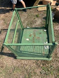 Gabbie metalliche per magazzino