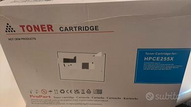 3 Toner cartridge compatibile per hp Ce255x
