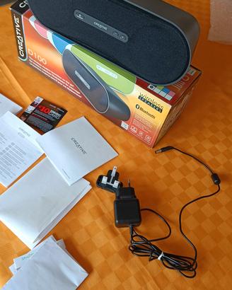 Speaker wireless portatile D100 Creative