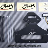 Portatarga TRIUMPH DAYTONA 675 R / MOTO2 2013 2021