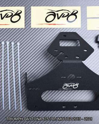 Portatarga TRIUMPH DAYTONA 675 R / MOTO2 2013 2021