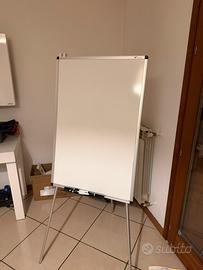 Lavagna cancellabile con treppiede