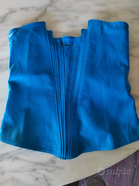 Originale VERSACE, bustier in pelle