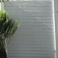 Pannello frangivento 100x100 in PVC con paletti