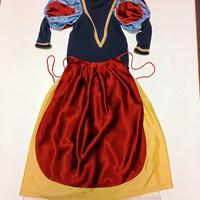 👑🍎 Splendido costume di Biancaneve – fatto a man