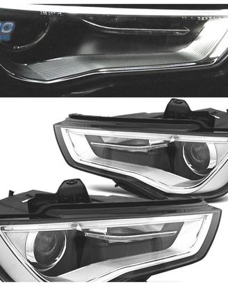 FARI TUBO LUCE DIURNA A LED AUDI A3 8V 12-16 NERI