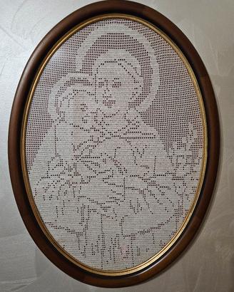 Quadro religioso Sant’Antonio realizzato a mano