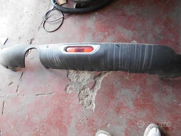 spoiler paraurti posteriore mini coouper  one