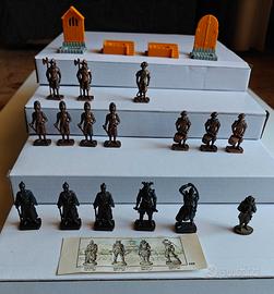 Samurai e Guardie Svizzere. Soldati Metallo Kinder
