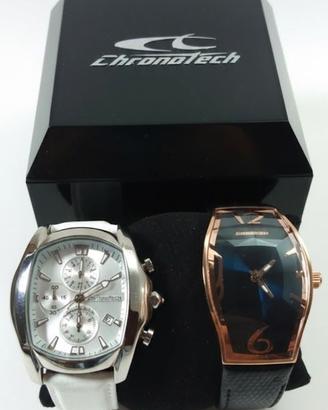 2 Orologi Uomo Chronotech – Elegante + Cronografo