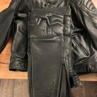 Tuta in pelle da moto Frank Thomas