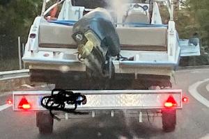 Barca Mimi Cabin 20 +rimorchio Spoleto omologato