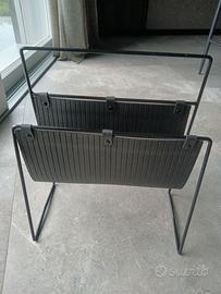 Portariviste nero minimal