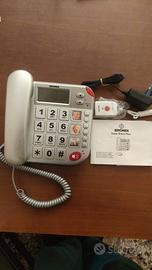Brondi Telefono fisso con telecomando SOS