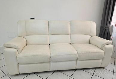 Divano 3 posti in pelle Chateau d'Ax 2 relax