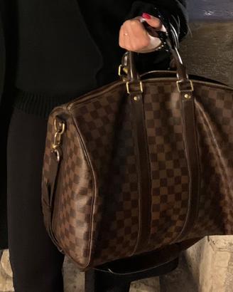 Louis Vuitton Keepall Bandoulière Damier Ebène