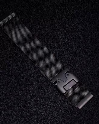 Cinturino per orologi nero 22mm NUOVO