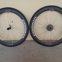 Ruote in carbonio CORIMA 47mm per tubolare