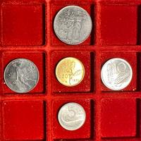 Le monete repubblica italiana circolate nel 1972
