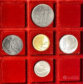 Le monete repubblica italiana circolate nel 1972