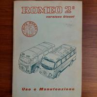 Libretto Alfa Romeo Romeo 2° diesel 1960