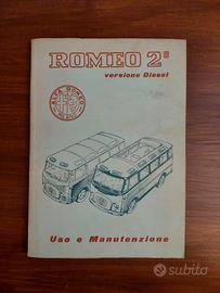Libretto Alfa Romeo Romeo 2° diesel 1960