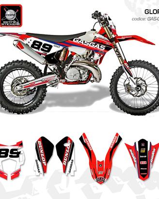 Kit GRAFICHE GASGAS Enduro 2-4 tempi