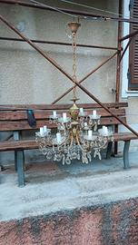 lampadario in cristallo 