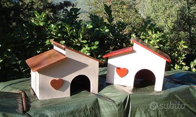 Casetta per tartarughe 45x35x27h da Esterno