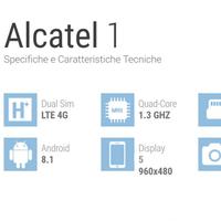 Smartphone cellulare Alcatel 1