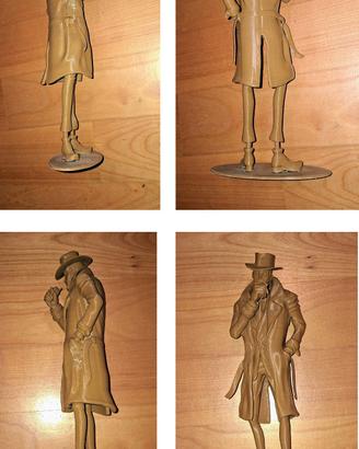 Lupin III- Ispettore Zenigata 3D - 31 cm