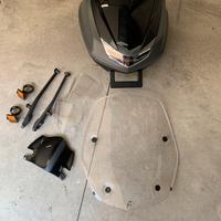 Bauletto elettronico parabrezza completo SH 125