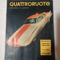 rivista quattroruote n 4 del 1956