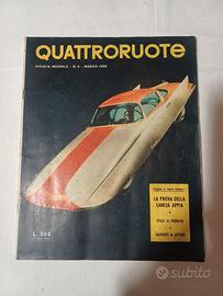 rivista quattroruote n 4 del 1956