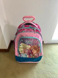 Zaino scuola FROZEN con trolley