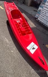 Canoa Rigida Funny singola inaffond. + 1 pagaia